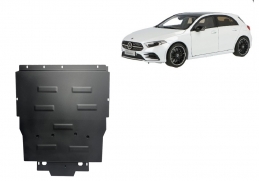 Steel sump guard for Mercedes A-Class W177