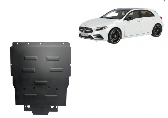 Steel sump guard for Mercedes A-Class W177