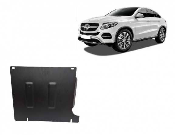 Steel gearbox guard for Mercedes GLE Coupe C292