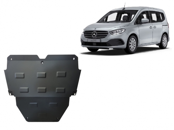 Steel sump guard for Mercedes T-Classe