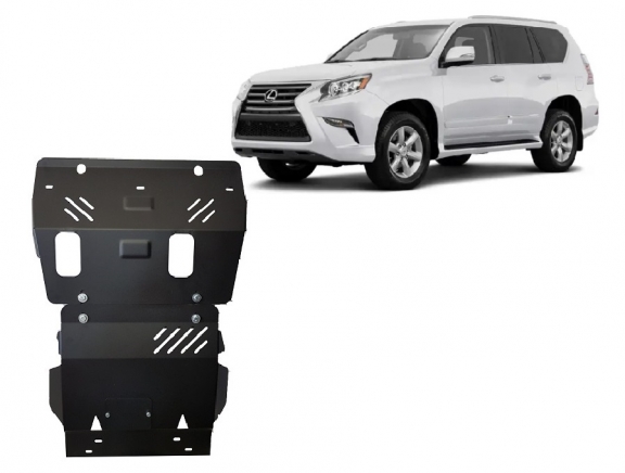 Steel sump guard for Lexus GX460