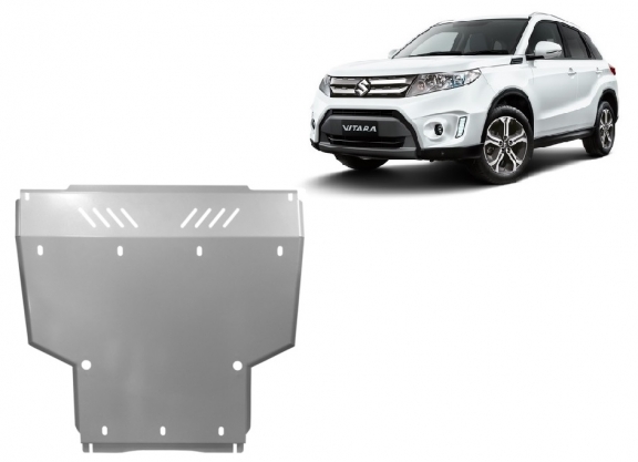 Aluminum sump guard for Suzuki Vitara