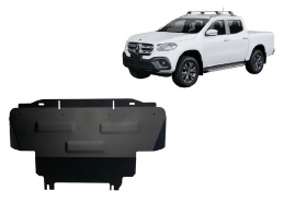 Steel radiator guard for Mercedes X-Class W470