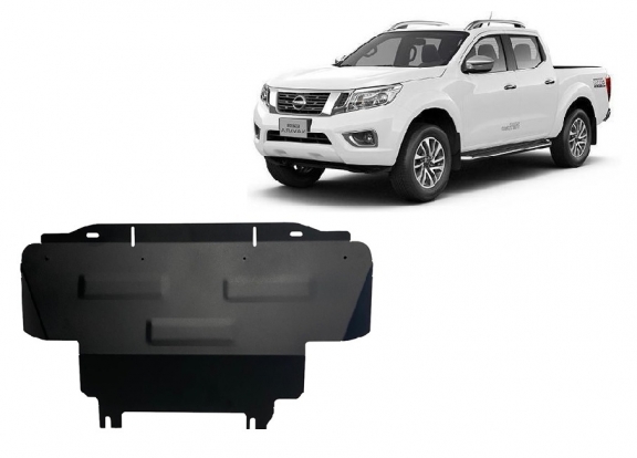 Steel radiator guard for Nissan Navara NP300 - D23