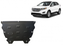 Steel sump guard for the protection of the engine and the gearbox for Ford Edge