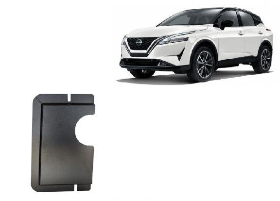 Steel diferential guard for Nissan Qashqai J12