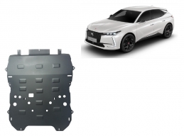 Steel sump guard for Citroen DS4 II