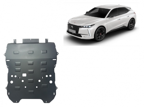Steel sump guard for Citroen DS4 II
