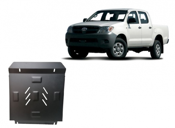 Steel sump guard for Toyota Hilux