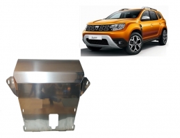 Aluminum sump guard for Dacia Duster