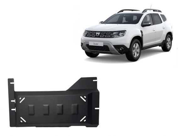 Steel DPF guard  for Dacia Duster