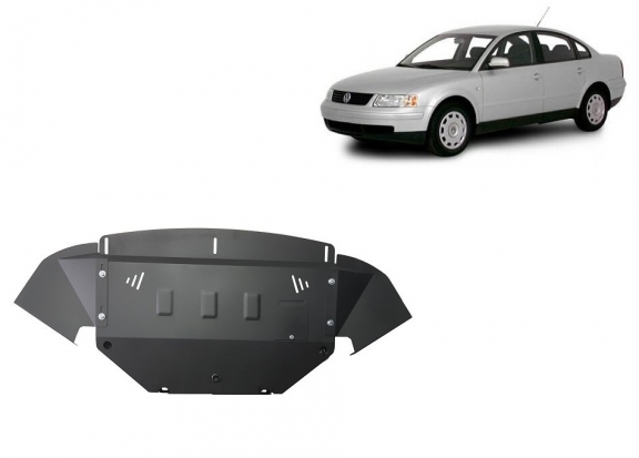 Steel sump guard for VW Passat B5 2.5 TDI V6