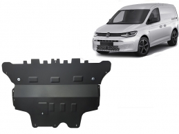 Steel sump guard for VW Caddy