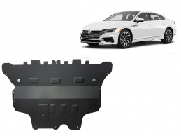 Steel sump guard for VW Arteon - manual gearbox