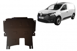Steel sump guard for Renault Express