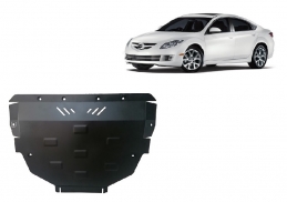 Steel sump guard for Mazda 6