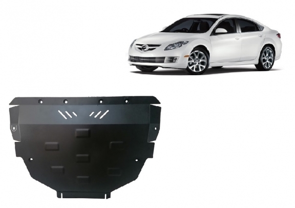 Steel sump guard for Mazda 6