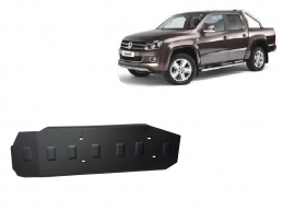Steel fuel tank guard  for Volkswagen Amarok - Only for versions without factory protections