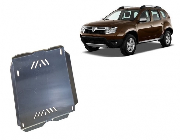 Aluminum fuel tank guard  for Dacia Duster