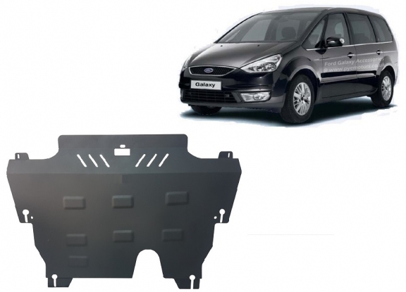 Steel sump guard for Ford Galaxy 2