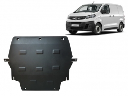 Steel sump guard for Vauxhall Vivaro C
