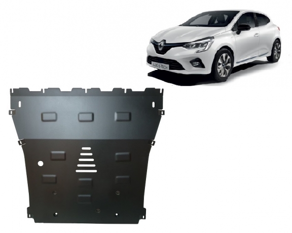 Steel sump guard for Renault Clio 5