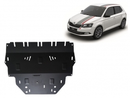 Steel sump guard for Skoda Fabia 3 Diesel