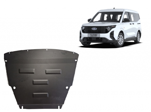 Steel sump guard for Ford Tourneo Courier