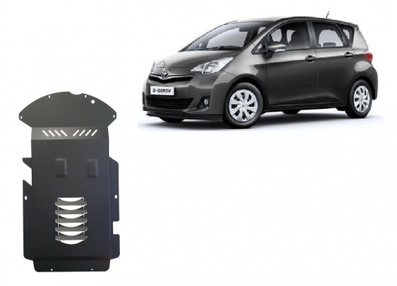 Steel catalytic converter guard/cat lock for Toyota Verso-S