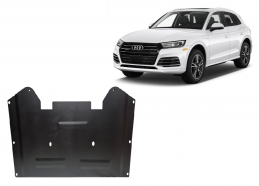 Steel transfer case guard for Audi Q5