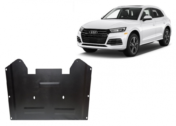 Steel transfer case guard for Audi Q5