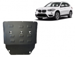 Steel sump guard for BMW X1 F48