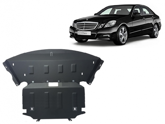 Steel sump guard for Mercedes E-Classe W212 - 4x4