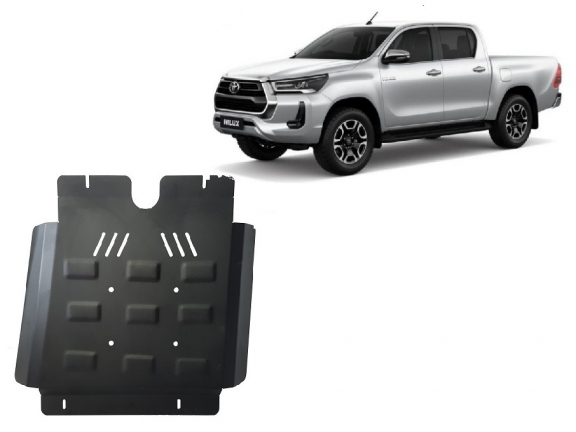 Steel gearbox guard for Toyota Hilux Invincible