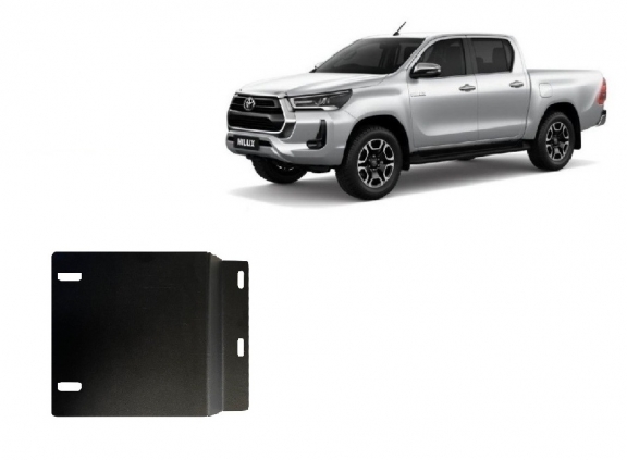 Steel DPF sensor guard  for Toyota Hilux
