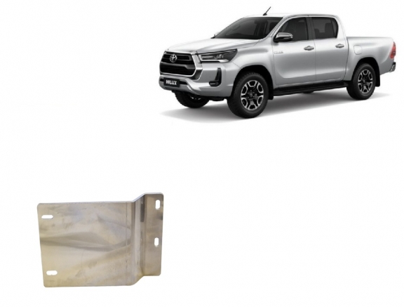 Aluminum DPF sensor guard  for Toyota Hilux