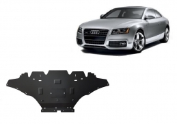 Steel sump guard for Audi A5, diesel
