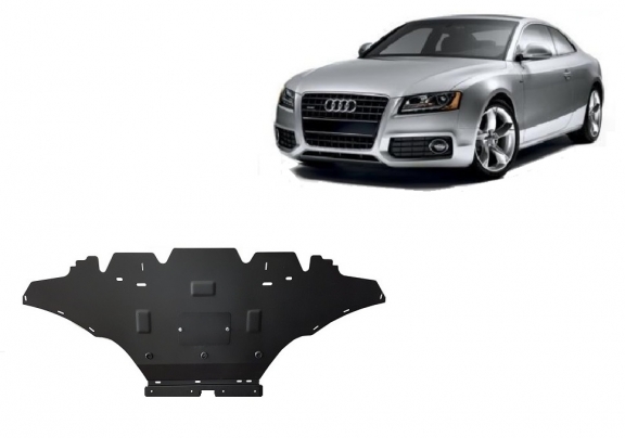 Steel sump guard for Audi A5, petrol