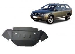 Steel sump guard for Audi Allroad A6