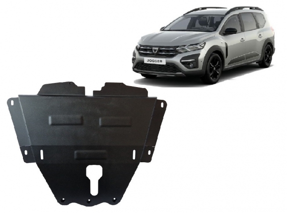 Steel sump guard for Dacia Jogger