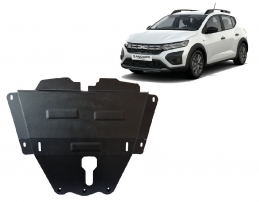 Steel sump guard for Dacia Sandero 3 Stepway