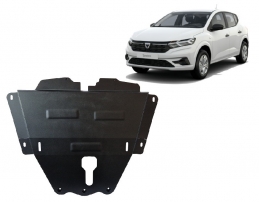 Steel sump guard for Dacia Sandero 3
