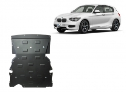 Steel sump guard for BMW Seria 1 F20/F21