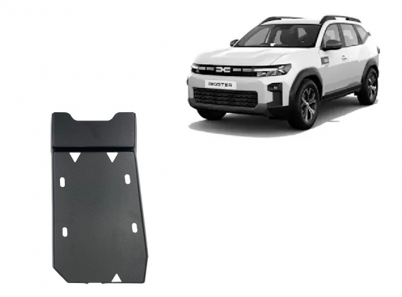 Steel diferential guard for Dacia Bigster 4x4