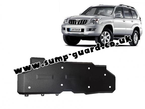 Steel fuel tank guard  for Toyota Land Cruiser J120 - only for 5 doors model