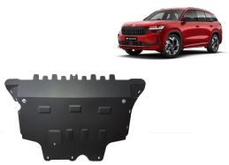 Steel sump guard for Skoda Kodiaq