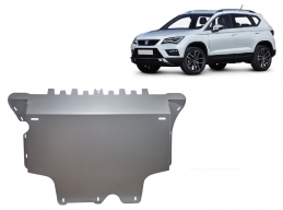 Aluminum sump guard for Seat Ateca