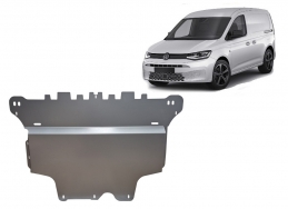 Aluminum sump guard for VW Caddy