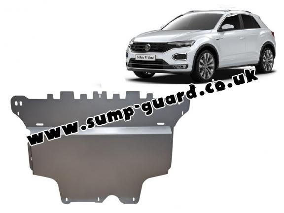 Aluminum sump guard for Volkswagen T-Roc