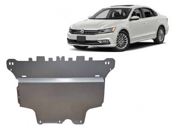 Aluminum sump guard for VW Passat Alltrack